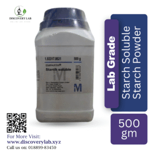 Starch Soluble, Starch Powder, 500 gm Merck India