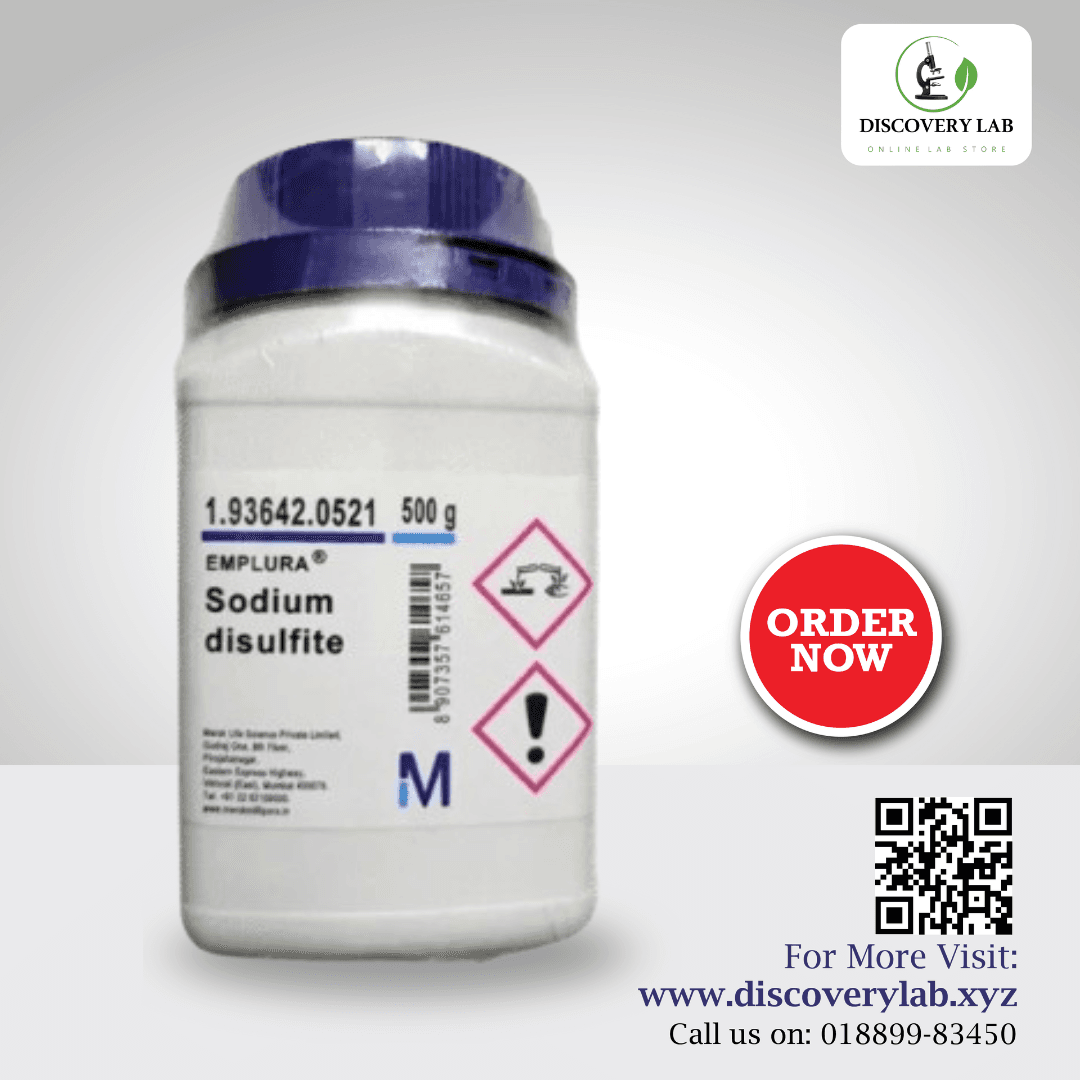 Sodium Disulfite 500gm Merck India - Image 3