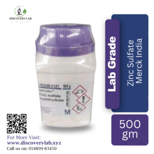 Zinc Sulfate 500gm Merck, India