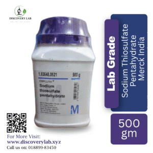 Sodium Thiosulfate Pentahydrate, 500gm Merck, India