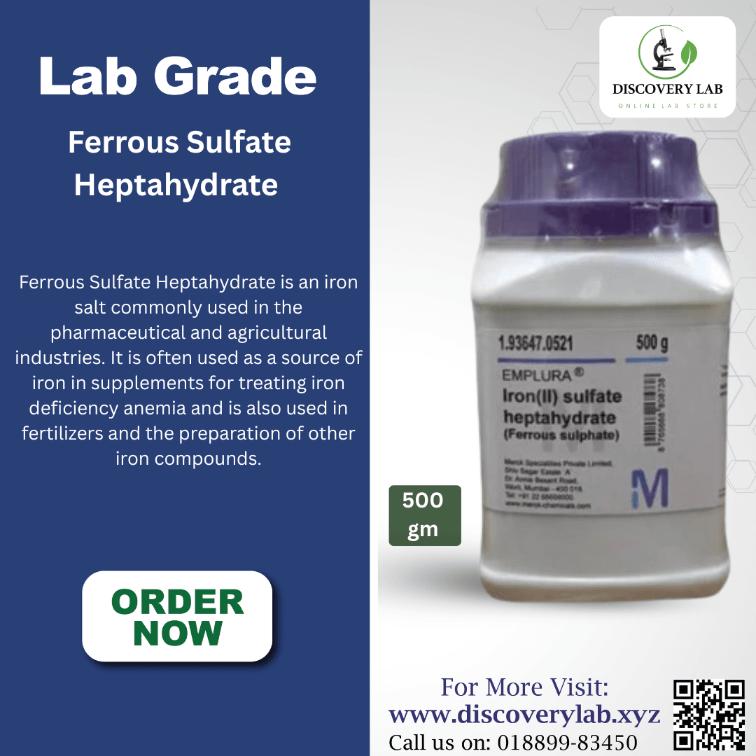 Ferrous Sulfate Heptahydrate 500gm, Merck India - Image 3