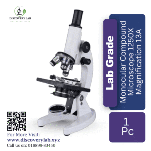 Monocular Compound Microscope 1250X Magnification 13A