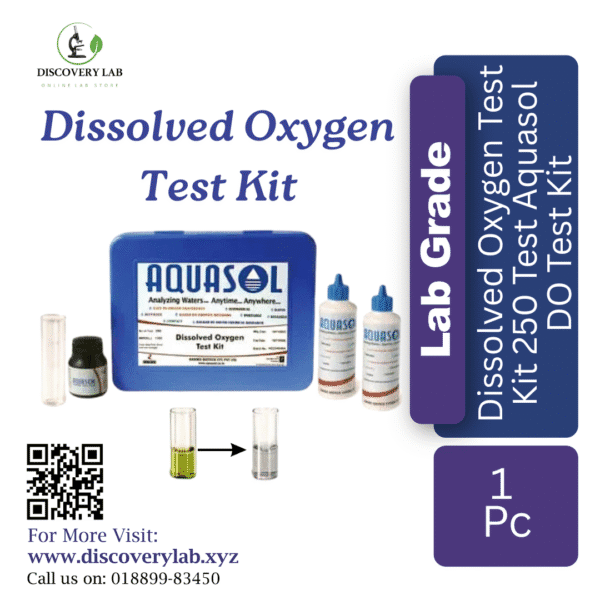 Do Test Lab Dissolved Oxygen Test Kit 250 Test Aquasol DO Test Kit - Discovery Lab