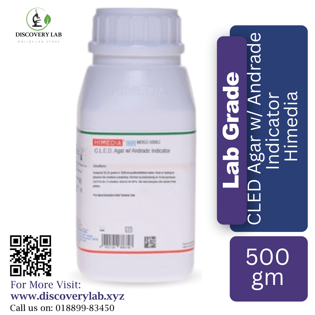 CLED Agar w/ Andrade Indicator 500gm (Himedia)