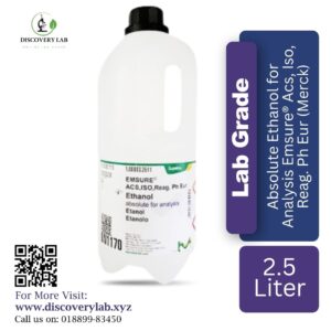 Absolute Ethanol for Analysis Emsure® Acs, Iso, Reag. Ph Eur, 2.5 L (Merck)